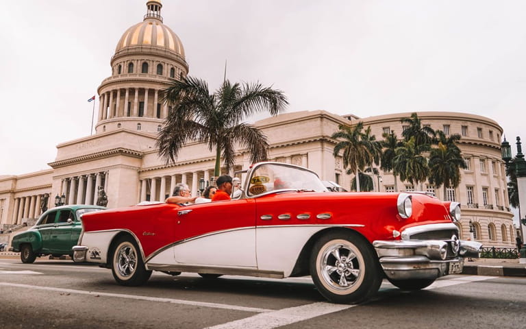 Paseo en auto por La Habana Cuba