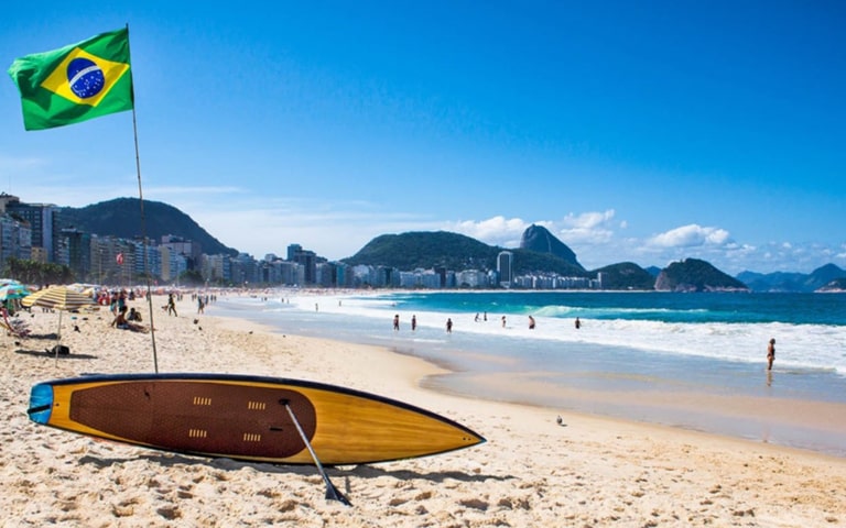 Playa en Florianópolis