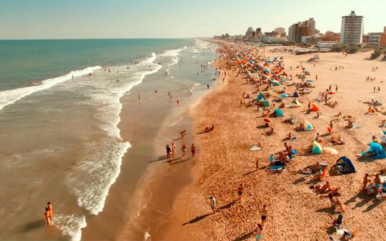 Playa en Villa Gesell
