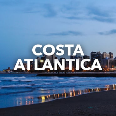 Playa en Costa Atlántica Argentina