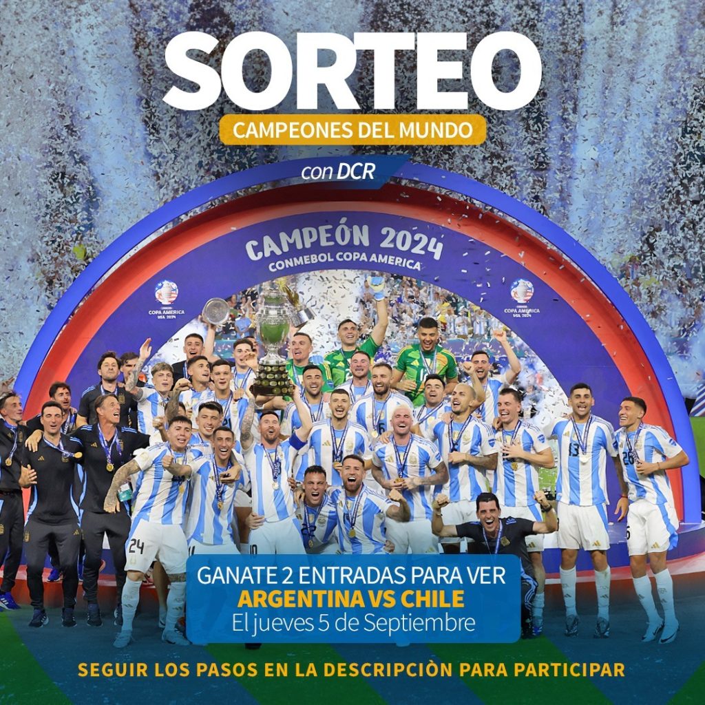 Sorteo entradas Argentina vs Chile