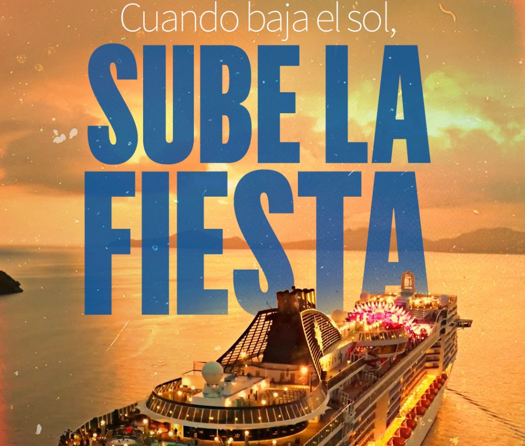 Actividades nocturnas en crucero